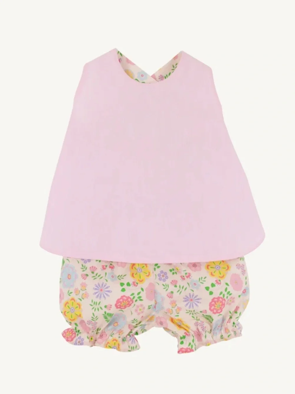 The Beaufort Bonnet Company Betsey Bow Back Set Begonia